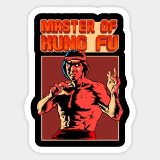 Master of Kung fu Sticker